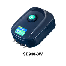 Load image into Gallery viewer, High Power 8w 12w Oxygen Air Pump Fish Tank Silent Aquarium Air Compressor Adjustable Air Flow Single Double Outlet Noiseless Oxygen Increasing Pump Aquarium Accessories