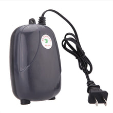 Load image into Gallery viewer, Aquarium Air Pump Mini Oxygen Compressor for Fish Tank with Check Valve Tube Single Double Outlet Aquatic Accessories 220V 240V 3W 5W