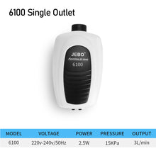 Load image into Gallery viewer, Ultra Silent Aquarium Air Pump Oxygen Compressor for Fish Tank Single & Double Outlet Adjustable Air Volume Control Aquarium Accessories 220-240V