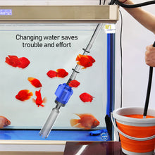 Load image into Gallery viewer, Electric Aquarium Gravel Cleaner Automatic Water Changer Sludge Extractor Sand Washer Filter Pump Siphon for Fish Tank Vacuum Cleaner Aquarium Cleaning Tools