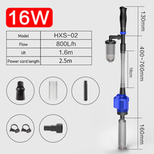 Load image into Gallery viewer, Electric Aquarium Gravel Cleaner Automatic Water Changer Sludge Extractor Sand Washer Filter Pump Siphon for Fish Tank Vacuum Cleaner Aquarium Cleaning Tools