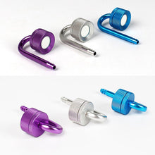 Load image into Gallery viewer, Aquarium CO2 Diffuser Fish Tank Check Valve U Shaped Bubble Atomizer Reactor Solenoid Regulator CO2 System For Plant With Suction Cup Bend Silver Tube DIY Diffusion Accessory