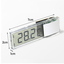Load image into Gallery viewer, Aquarium Thermometer 3D Digital LCD Waterproof Electronic Temperature Tester Fish Tank Turtle Pond Temp Meter Aquarium Decoration Accessories