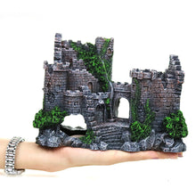 Load image into Gallery viewer, Aquarium Rock Play Ornaments Landscaping Simulation Rockery Decoration Artificial Resin Stone Moss Fish Live Artificial Decoration Ornaments Furniture Pet Accessories