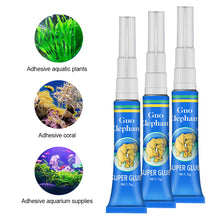 Load image into Gallery viewer, Water Grass Plant Stick Glue Fish Tank Aquarium Fixing Instant Mucilage Glue Plant Moss Coral Sea Stone Tank Use in Water Aquarium Landscaping Decor