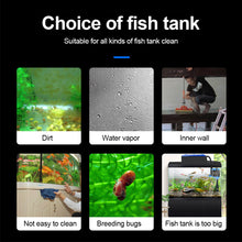 Load image into Gallery viewer, Aquarium Magnetic Brush Glass Floating Algae Scraper Curve Glass Cleaner Mini Scrubber Tool Fish Tank Glass Cleaning Magnet