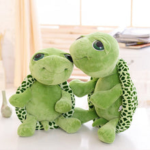 Load image into Gallery viewer, Kids Toys Plush Tortoise Toy Big Eye Green Stuffed Sea Turtle Animal Toys Gifts for Children Baby Accompany Toy Room Decoration