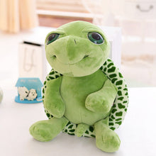 Load image into Gallery viewer, Kids Toys Plush Tortoise Toy Big Eye Green Stuffed Sea Turtle Animal Toys Gifts for Children Baby Accompany Toy Room Decoration