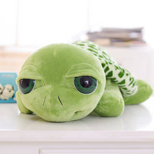 Load image into Gallery viewer, Kids Toys Plush Tortoise Toy Big Eye Green Stuffed Sea Turtle Animal Toys Gifts for Children Baby Accompany Toy Room Decoration
