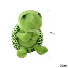 Load image into Gallery viewer, Kids Toys Plush Tortoise Toy Big Eye Green Stuffed Sea Turtle Animal Toys Gifts for Children Baby Accompany Toy Room Decoration