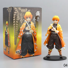 Load image into Gallery viewer, Anime 16CM Demon Slayer Kimetsu no Yaiba Figure Kamado Tanjirou Action Figure Agatsuma Zenitsu Nezuko Warrior PVC Model Toys