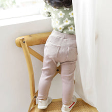 Load image into Gallery viewer, Baby Girls Boys Leggings Cotton Pants for diapers Spring Autumn Kids Girl Elastic Pants Fashion High Waist Long Trousers Children's Big Butt Pant