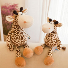 Load image into Gallery viewer, 25/35cm Cute Stuffed Toys for Kids Forest Jungle Animal Plush Dolls Lion Tiger Elephant Giraffe Fox Raccoon Monkey Cartoon Toys for Children Gifts
