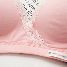 Load image into Gallery viewer, Wirefree Nursing Maternity Bra Cotton Breastfeeding Bra for Pregnant Women Pregnancy Breast