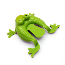 Load image into Gallery viewer, 12pcs Jumping Frogs Toys with Bucket hildren Finger Action Training Toy Birthday Party Favors Little Gifts