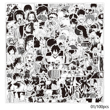 Load image into Gallery viewer, 00PCS Mix Anime Demon Slayer Attack on Titan Stickers Graffiti Kids Toy Skateboard Phone Laptop Luggage Sticker Decals