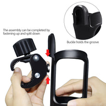 Load image into Gallery viewer, Baby Stroller Cup Holder Universal Bottle Rack 360 Rotatable Cup Holder for Stroller Milk Bottle Carrying Case