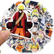 Load image into Gallery viewer, 50pcs/Pack Naruto Cartoon Anime Stickers Waterproof Skateboard Motorcycle Guitar Luggage Laptop Bicycle Sticker Kids Toys
