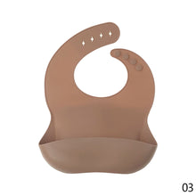 Load image into Gallery viewer, Baby Silicone Bib Infant Waterpoof Feeding Bibs Adjustable Saliva Towel Toddler Boys Girls Aprons