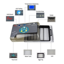 Load image into Gallery viewer, Full Automatic Egg Incubator 12 Eggs Hatchery Egg Hatchers Incubator Brooder Chicken Automatic Eggs Incubator Bird Quail Brooder