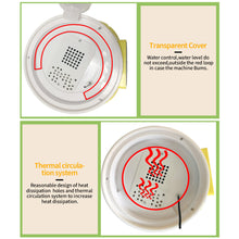 Load image into Gallery viewer, Mini 7 Egg Incubator Poultry Incubator Brooder Digital Temperature Control Egg Incubator Hatcher for Chicken Bird Egg