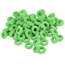 Load image into Gallery viewer, 100pcs Pig Cattle Sheep Cutting Tail Rubber Rings High Elastic Tendon Rubber Castrating Ring Farm Animal Accessories