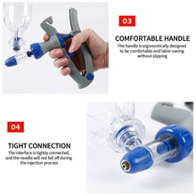Load image into Gallery viewer, Automatic Continuous Syringe Animal Adjustable Syringe Chicken Bird Poultry Durable Vaccine Injector Veterinary Tool NO Needles