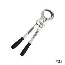 Load image into Gallery viewer, Stainless Steel Ram Bloodless Castration Plier Castrating Sheep Goat Lamb Tool No Blood Thongs Clamp Farm Animal Supplies