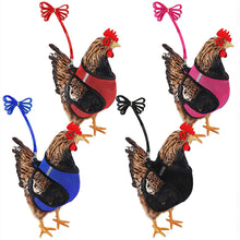 Load image into Gallery viewer, Chicken Mesh Harness Vest With Leash Pets Adjustable Rope Matching Belt Hen Vest Farm Animals Hens Chicken Coop Accessories