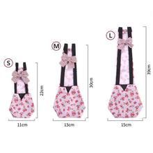 Load image into Gallery viewer, Pet Hen Diaper Goose Chicken Duck Poultry Diaper Clothes Reusable Washable Costume Diaper with Bow Knot Chicken Supplies