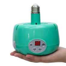 Load image into Gallery viewer, Farm Smart Heating Lamp Warm Light Chicken Poultry Breeding Thermostatic Temperature Controller Heater Heating Lamp E27 220V 300W