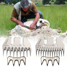 Load image into Gallery viewer, Electric Clipper Blade for BEIYUAN Sheep Goats Shears Convex Comb Cutter Shearing Clipper 13 Tooth Blade for Sheep Clipper Shears Scissors