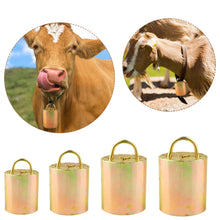 Load image into Gallery viewer, Farm Cow Grazing Bell Sheep Horse Goat Anti Lost Metal Bell Anti Theft Louder Bell Liftstock Equipment Farm Animal Supplies