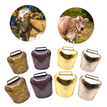 Load image into Gallery viewer, Farm Cow Grazing Bell Sheep Horse Goat Anti Lost Metal Bell Anti Theft Louder Bell Liftstock Equipment Farm Animal Supplies