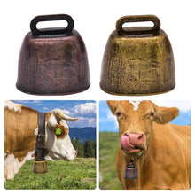 Load image into Gallery viewer, Farm Cow Grazing Bell Sheep Horse Goat Anti Lost Metal Bell Anti Theft Louder Bell Liftstock Equipment Farm Animal Supplies