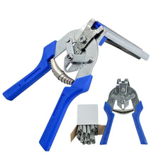 Load image into Gallery viewer, Poultry Cage Pliers with Nails Farm Chicken Rabbit Bird Cage Fastening Clamps Nails Installation Kit Tools
