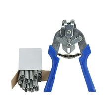 Load image into Gallery viewer, Poultry Cage Pliers with Nails Farm Chicken Rabbit Bird Cage Fastening Clamps Nails Installation Kit Tools