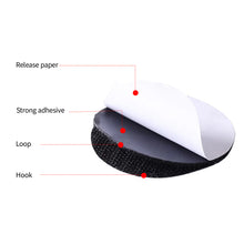 Load image into Gallery viewer, 6CM Anti-slip Strong Self Adhesive Fastener Dots Stickers Adhesive Hook and Loop Tape For Bed Sheet Sofa Mat Carpet Mat DIY