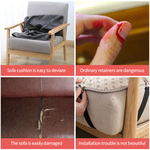 Load image into Gallery viewer, 6CM Anti-slip Strong Self Adhesive Fastener Dots Stickers Adhesive Hook and Loop Tape For Bed Sheet Sofa Mat Carpet Mat DIY