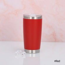 Load image into Gallery viewer, 20oz Thermal Mug Beer Cup Tumbler Stainless Steel Double Wall Vacuum Insulated Coffee Tea Mug Wide Mouth Water Bottle Drinkware