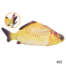 Load image into Gallery viewer, Cat USB Charger Toy Fish Interactive Electric Floppy Fish Cat Toy Realistic Pet Cats Chew Bite Toys Pet Supplies