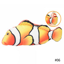 Load image into Gallery viewer, Cat USB Charger Toy Fish Interactive Electric Floppy Fish Cat Toy Realistic Pet Cats Chew Bite Toys Pet Supplies