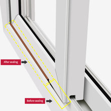 Load image into Gallery viewer, 5 Meters DIPE Self-adhesive Door And Window Sealing Strip Glass Window Anti-collision Rubber Strip Foam Sound Insulation Strip
