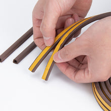 Load image into Gallery viewer, 10 Meters DIPE Self-adhesive Door And Window Sealing Strip Glass Window Anti-collision Rubber Strip Foam Sound Insulation Strip