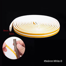 Load image into Gallery viewer, 10 Meters DIPE Self-adhesive Door And Window Sealing Strip Glass Window Anti-collision Rubber Strip Foam Sound Insulation Strip