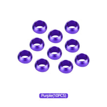 Load image into Gallery viewer, 10Pcs Pigeons Foot Ring 8x6mm Aluminum Bird Foot Ring Outdoor Flight Training Tool Competition Identification Label