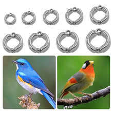 Load image into Gallery viewer, 5Pcs Pigeons Foot Ring 8/10x7mm Bird Foot Ring Outdoor Flight Training Tool Plastic Clip Ring Pigeon Dove Quail Foot Ring Competition Identification Label