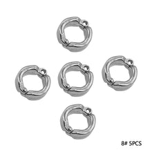 Load image into Gallery viewer, 5Pcs Pigeons Foot Ring 8/10x7mm Bird Foot Ring Outdoor Flight Training Tool Plastic Clip Ring Pigeon Dove Quail Foot Ring Competition Identification Label