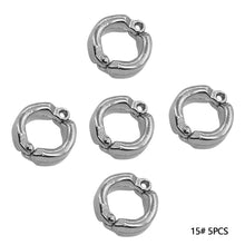 Load image into Gallery viewer, 5Pcs Pigeons Foot Ring 8/10x7mm Bird Foot Ring Outdoor Flight Training Tool Plastic Clip Ring Pigeon Dove Quail Foot Ring Competition Identification Label