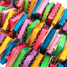 Load image into Gallery viewer, Parrot Bird Toy Wood Parrot Chew Toy Chewing Cardboard Destroy Birds Toy Bird Cage Decoration Bird Supplies